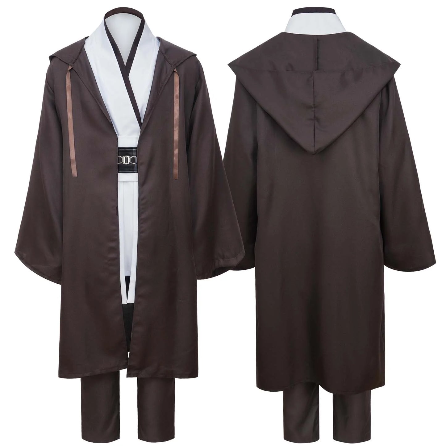 Halloween Costume for Men Halloween Cosplay Costume Long Hooded Robe Uniform with Cloak
